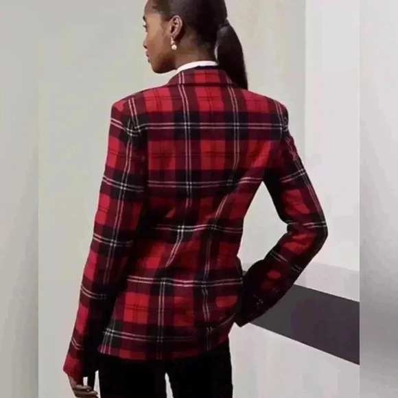 Ralph Lauren Collection Purple Label Jacket Plaid Tartan Blazer Wool Cashmere 12 - Picture 4 of 11